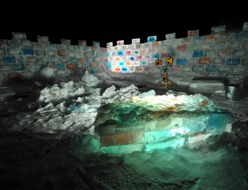One Crazy Canadian’s Magical Ice Fort